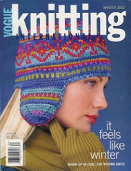 Vogue Knitting winter 2002